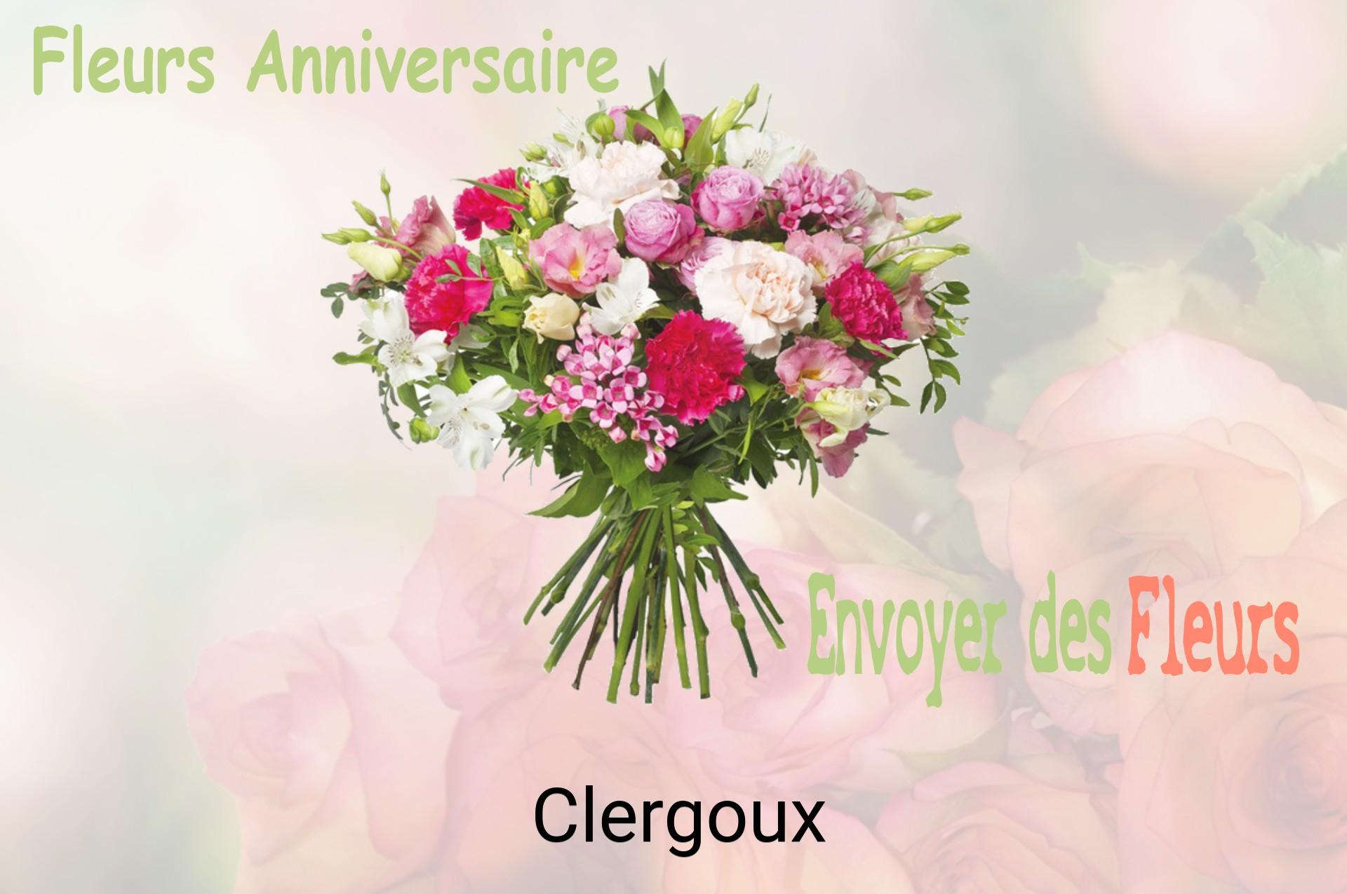 Bouquet de fleurs d’anniversaire livré à Clergoux