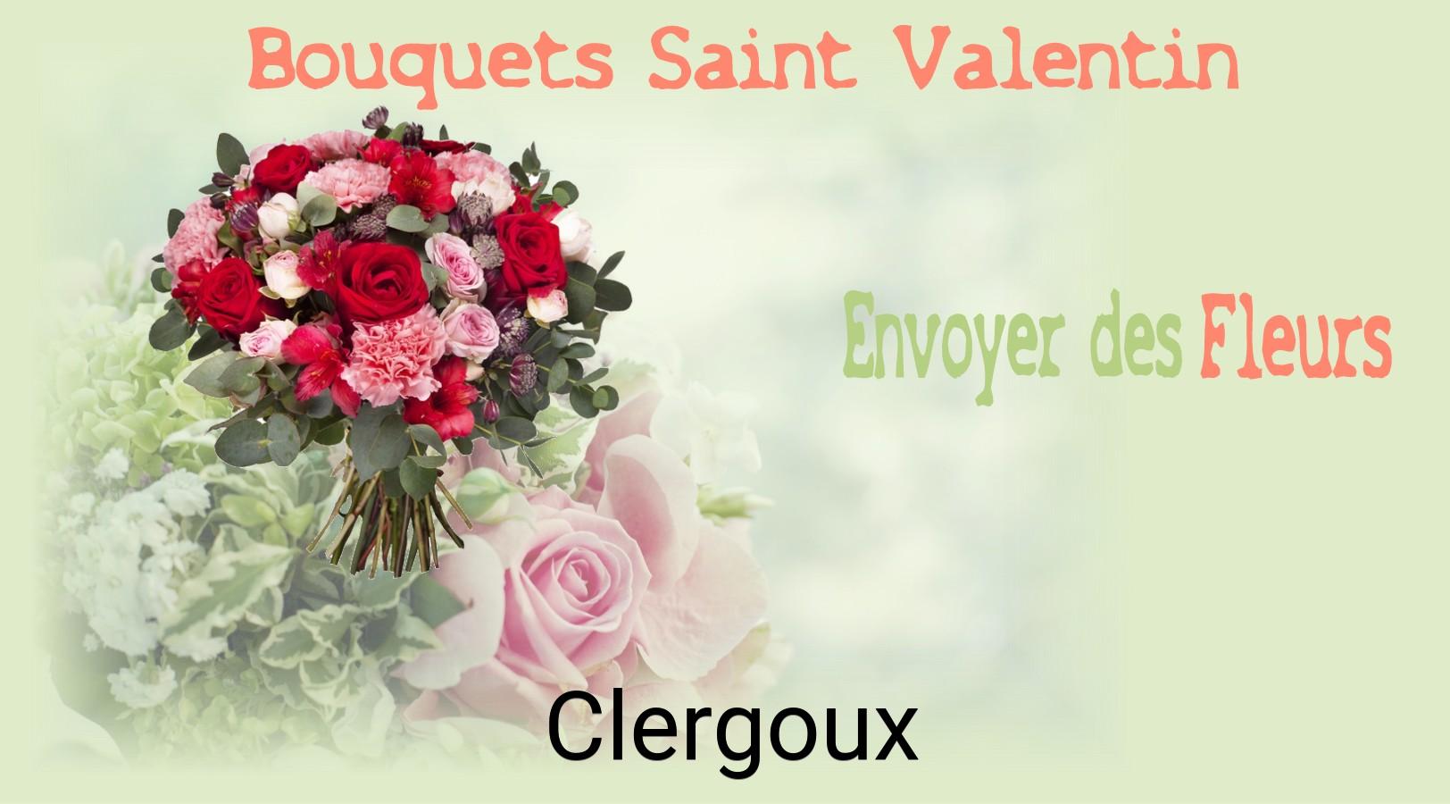 Roses de Saint-Valentin livrées à Clergoux